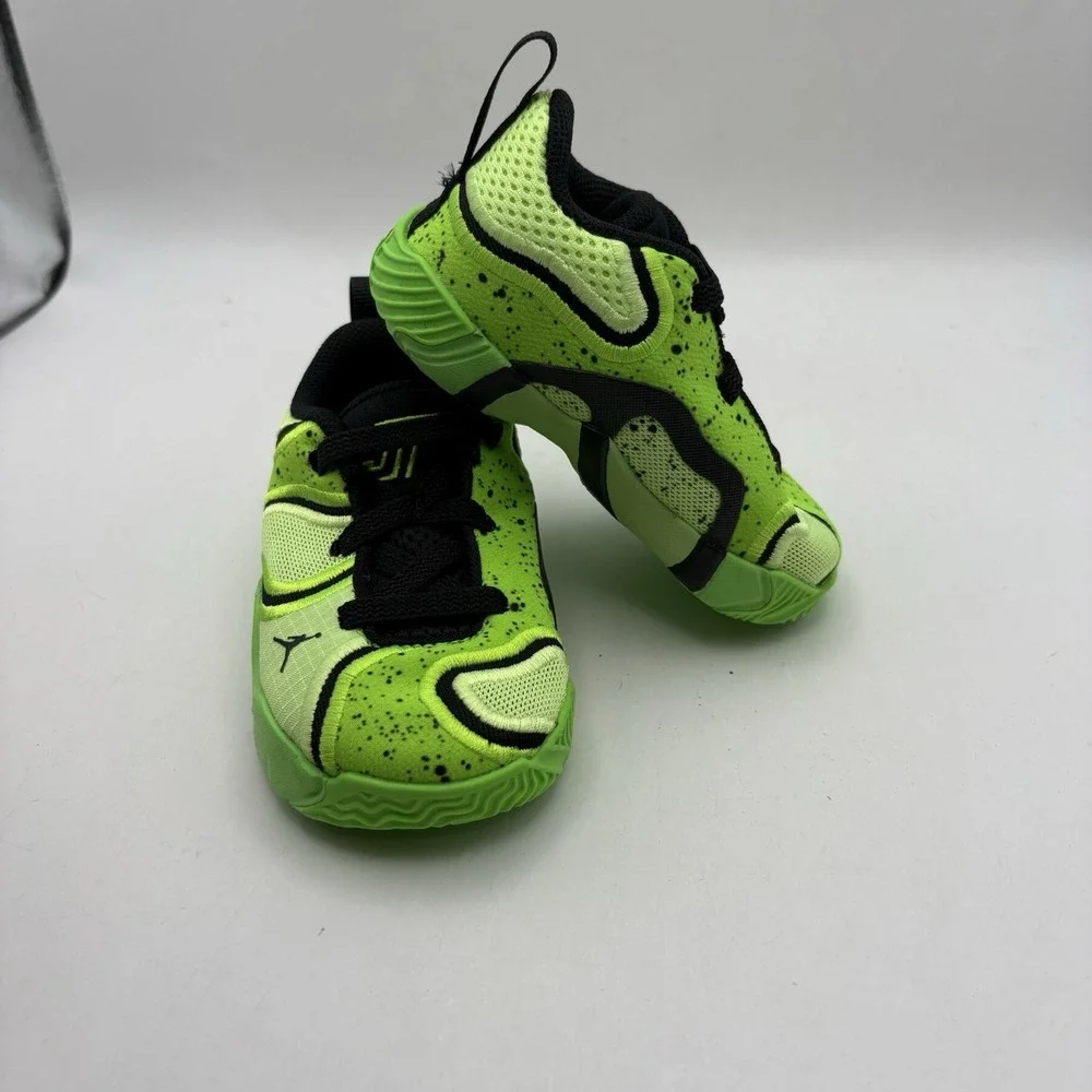 New Nike Jordan Tatum 3 Baby/Toddler Shoes Green Black Size 5C Sneaker